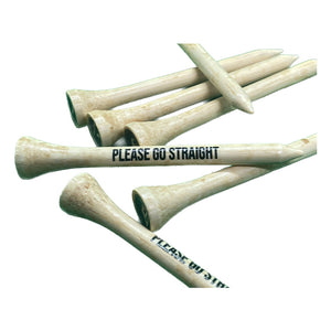 Big Fred's Sustainable Bamboo Golf Tees - Pack of 100 - Big Fred Golf