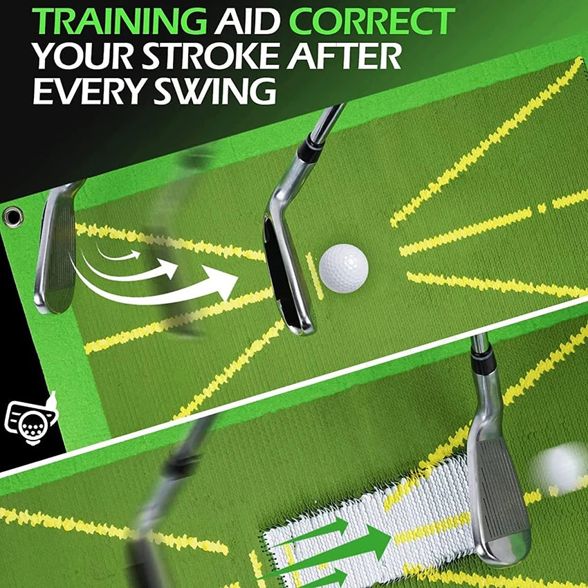 Portable Golf Swing Training Mat - Master Your Swing Anywhere - Big Fred Golf