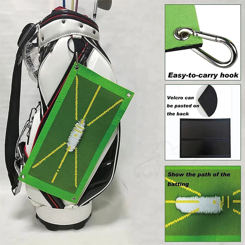Portable Golf Swing Training Mat - Master Your Swing Anywhere - Big Fred Golf