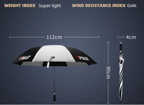 PGM Golfparaplu – Lichtgewicht, winddicht en UV-beschermend