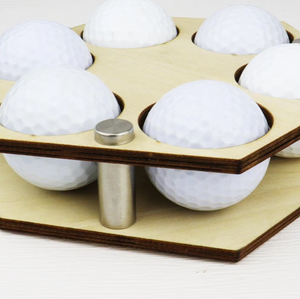 Honeycomb Golf Ball Display Holder – Stylish & Modular Storage for Your Collection