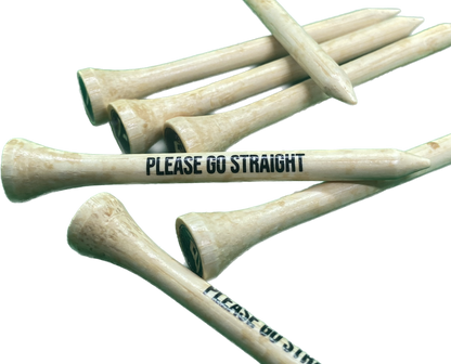 Big Fred's Sustainable Bamboo Golf Tees - Pack of 100 - Big Fred Golf