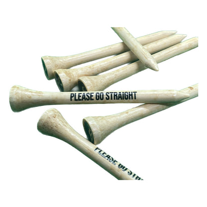 Big Fred's Sustainable Bamboo Golf Tees - Pack of 100 - Big Fred Golf